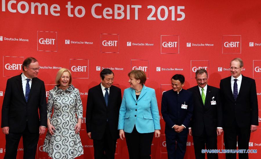 GERMANY-HANNOVER-CEBIT 2015-OPENING CEREMONY