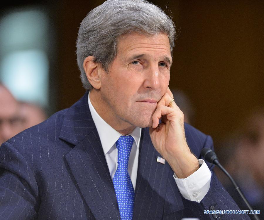 Kerry says U.S. will have to negotiate with #Syria's Assad to end 4-yr civil war