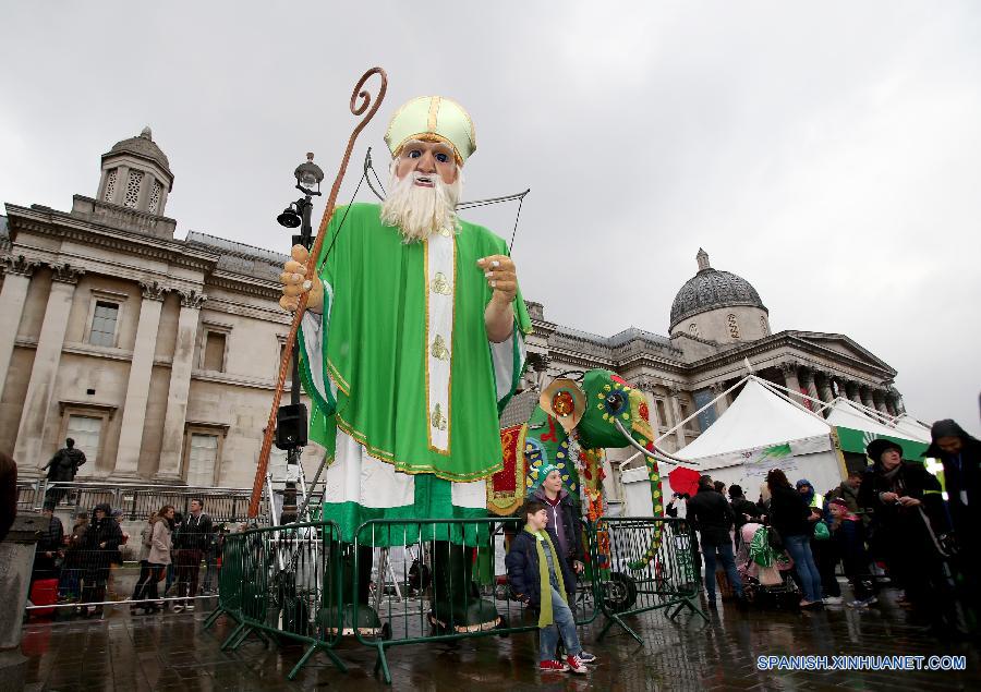 （XHDW）（3）英国伦敦开始庆祝圣帕特里克节
