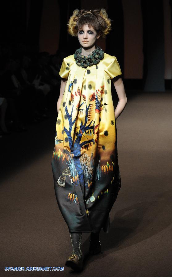 Semana de la moda en Tokio: Creaciones de Hiroko Koshino