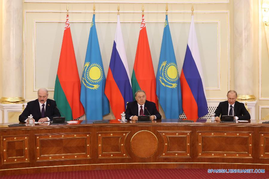 （国际）（2）俄白哈三国总统表示将加强经济合作 