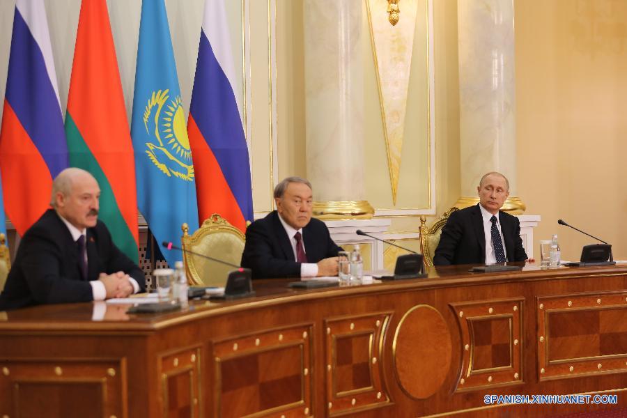 （国际）（3）俄白哈三国总统表示将加强经济合作 