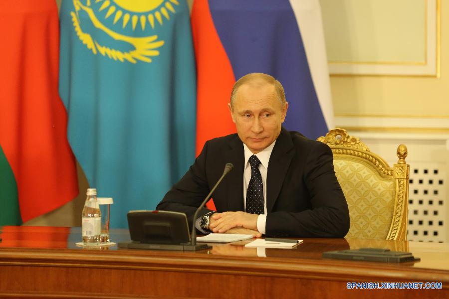 （国际）（1）俄白哈三国总统表示将加强经济合作 