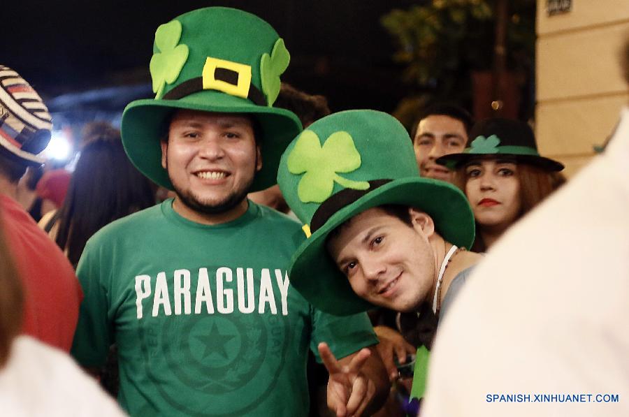 PARAGUAY-ASUNCION-CULTURE-ST PATRICK'S DAY