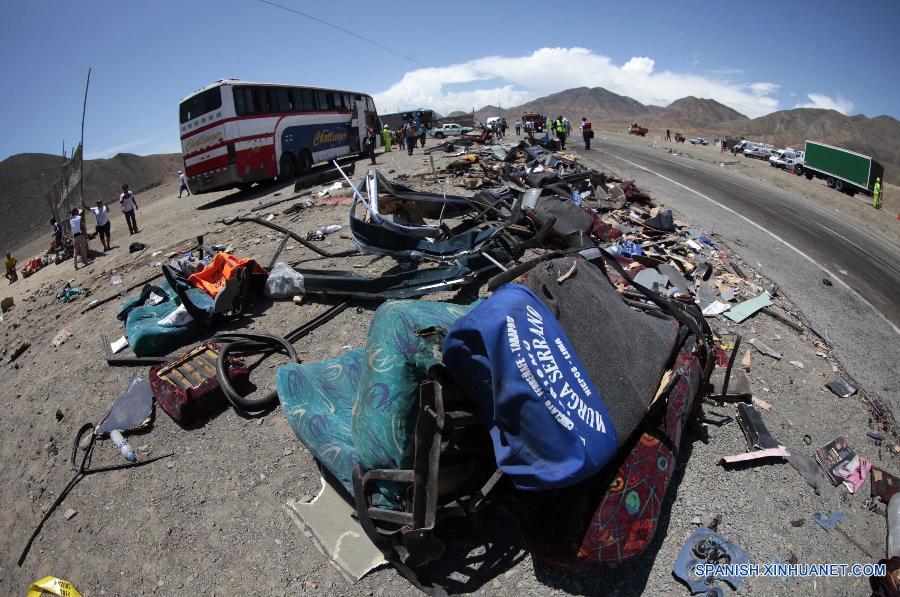 PERU-HUARMEY-ACCIDENT-CRASH