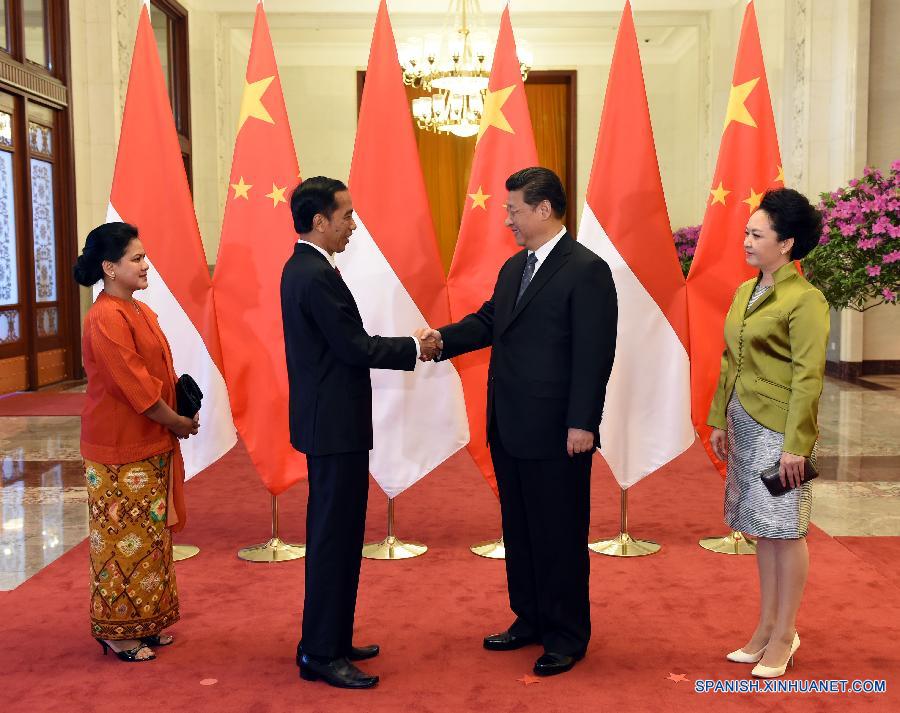 CHINA-BEIJING-XI JINPING-INDONESIAN PRESIDENT-TALKS (CN)