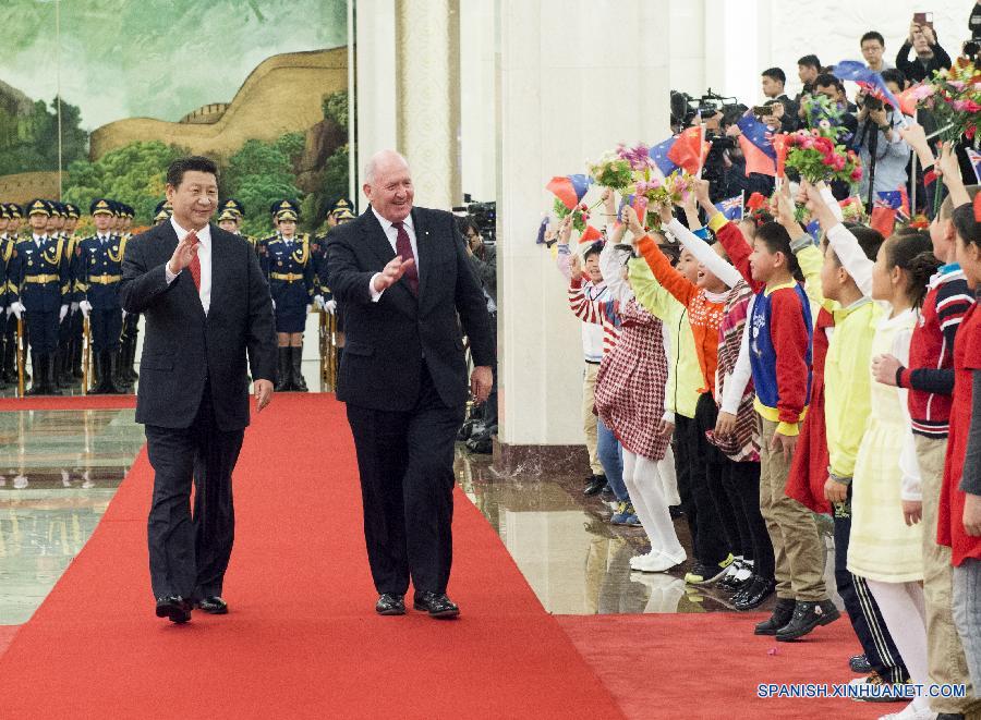 CHINA-BEIJING-XI JINPING-AUSTRALIAN GOVERNOR GENERAL-MEETING (CN)