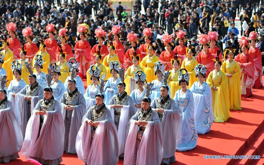 CHINA-SHAANXI-HUANGDI-CEREMONY (CN)