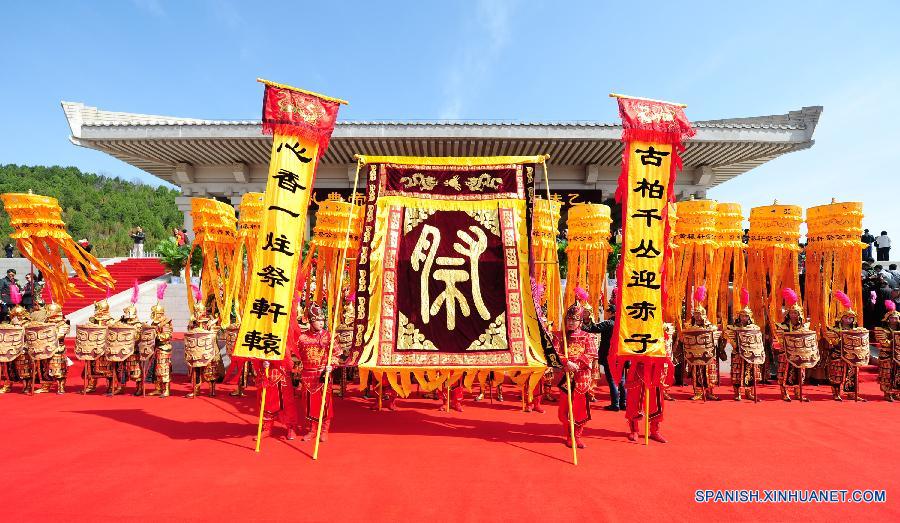 CHINA-SHAANXI-HUANGDI-CEREMONY (CN)