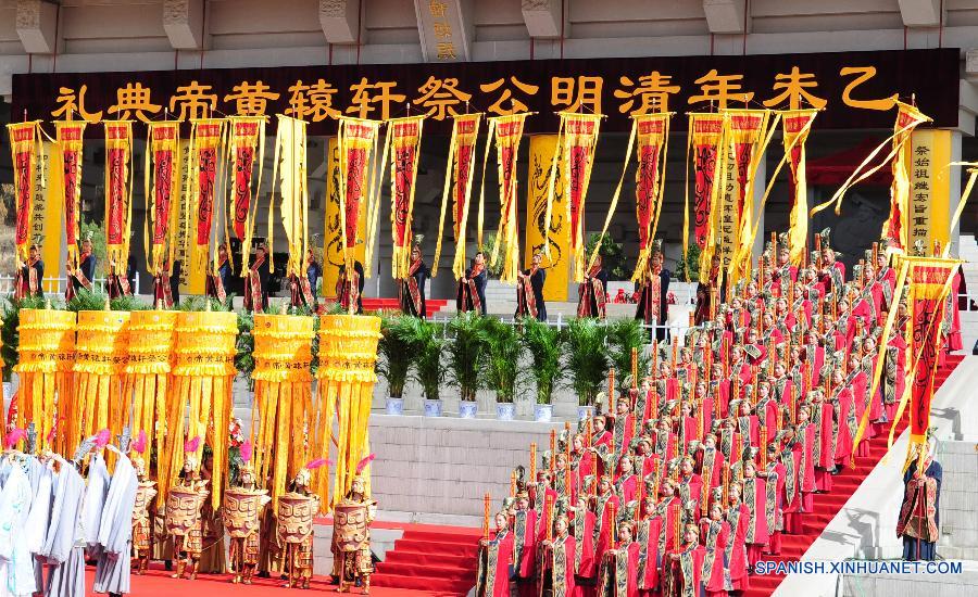 CHINA-SHAANXI-HUANGDI-CEREMONY (CN)