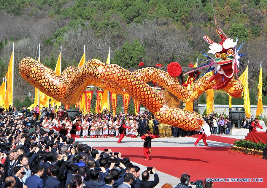 CHINA-SHAANXI-HUANGDI-CEREMONY (CN)