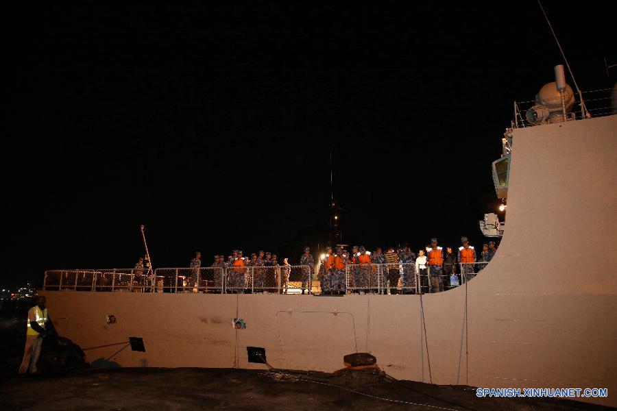 （国际）中国军舰再从也门撤离83名中外公民