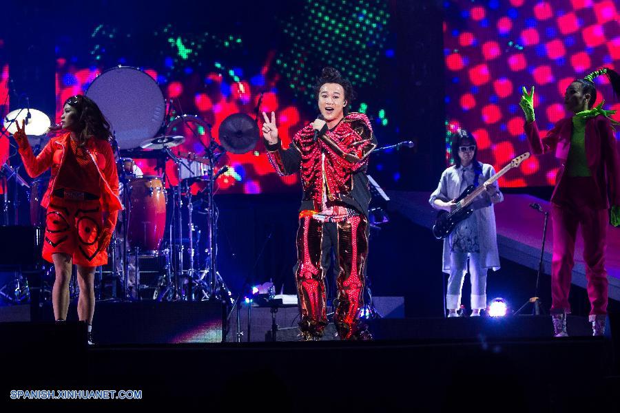 Jiangsu: Cantante Eason Chan ofrece concierto en Nanjing