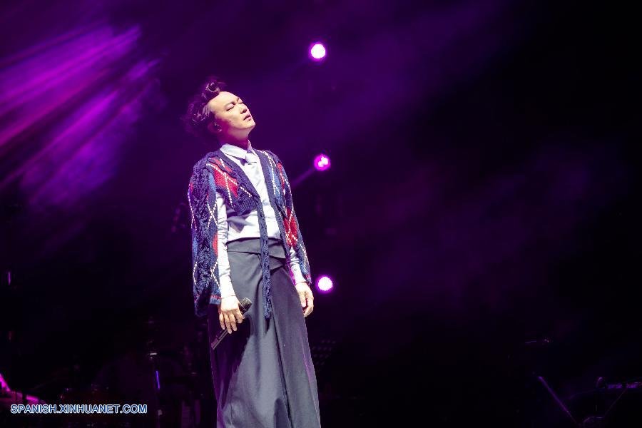 Jiangsu: Cantante Eason Chan ofrece concierto en Nanjing