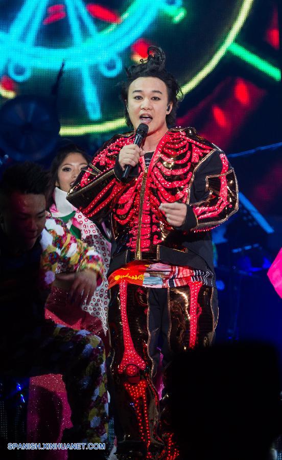 Jiangsu: Cantante Eason Chan ofrece concierto en Nanjing