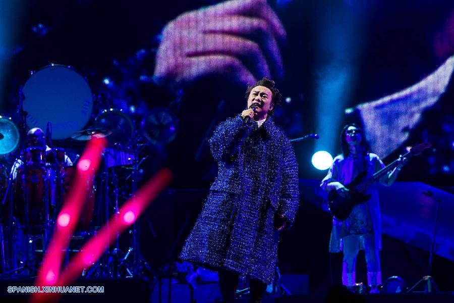 Jiangsu: Cantante Eason Chan ofrece concierto en Nanjing