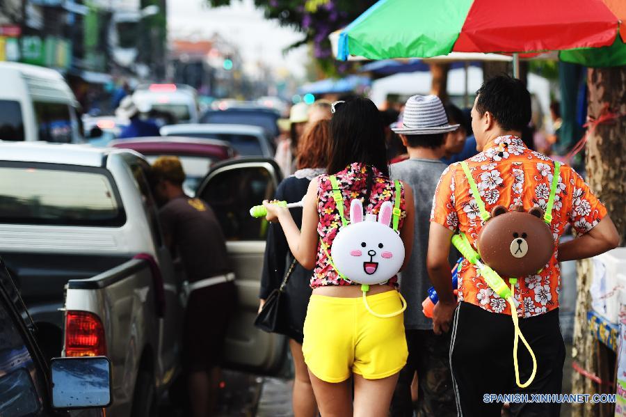 THAILAND-CHIENG MAI-SONGKRAN FESTIVAL