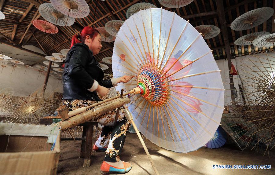 #CHINA-SICHUAN-LUZHOU-OIL PAPER UMBRELLA(CN)