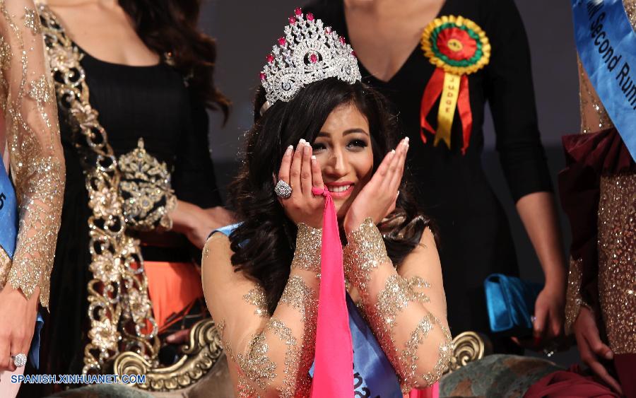 Evana Manandhar, coronada Miss Nepal 2015