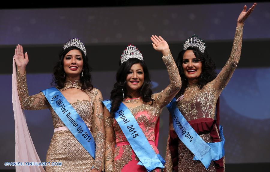 Evana Manandhar, coronada Miss Nepal 2015