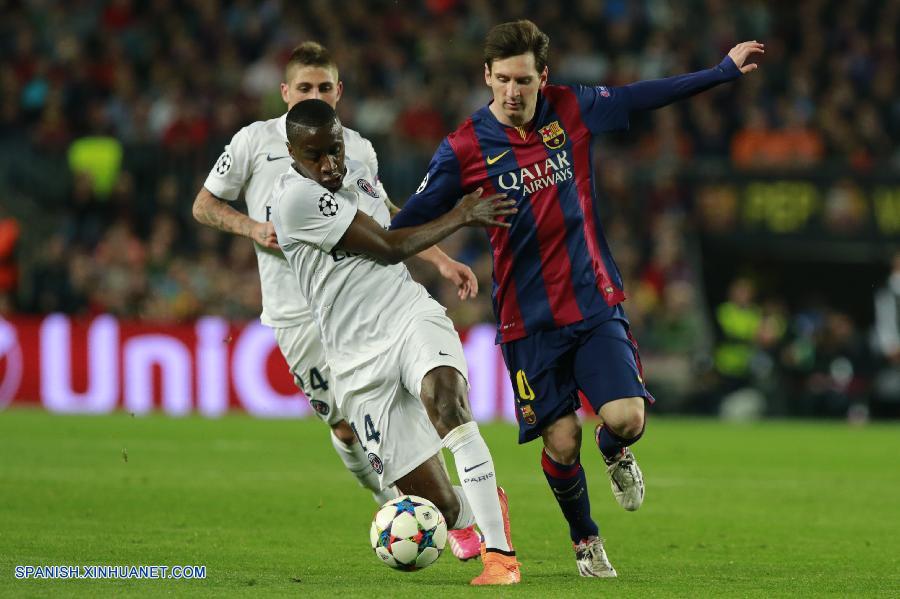 El equipo español Barcelona derrotó hoy 2-0 al club francés París Saint Germain (PSG) en partido de vuelta de cuartos de final de la Liga de Campeones de la Unión de Asociaciones de Fútbol Europeas (UEFA).