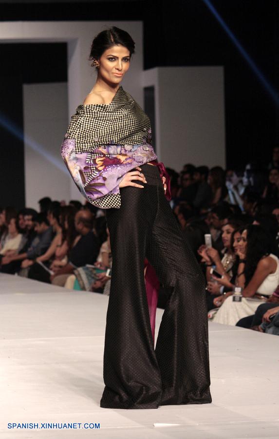 Semana de la moda en Pakistán: Creaciones de Sania Maskatiya