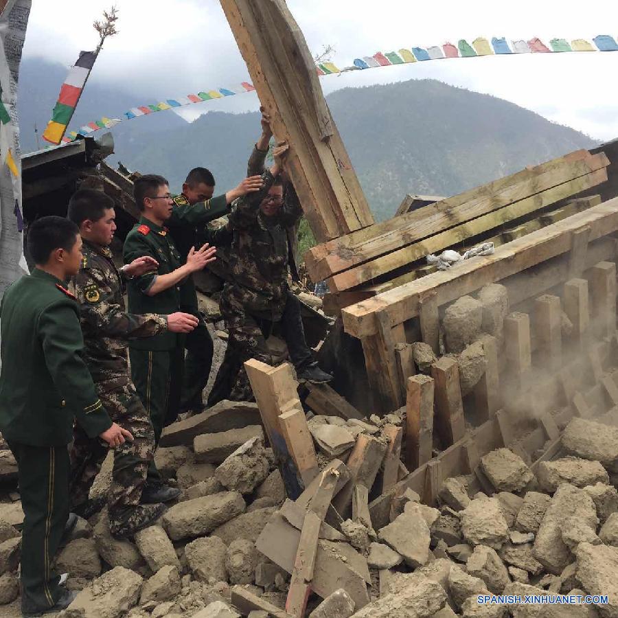 （突发事件）（3）尼泊尔强震已致西藏5人遇难13人重伤