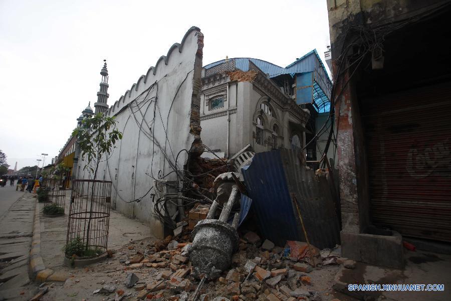 （国际）（4）尼泊尔强震死亡人数已升至688人