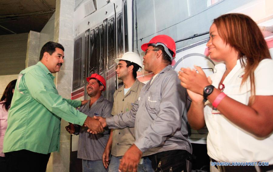 VENEZUELA-VALENCIA SUBWAY-MADURO