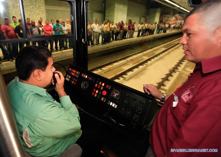 VENEZUELA-VALENCIA SUBWAY-MADURO