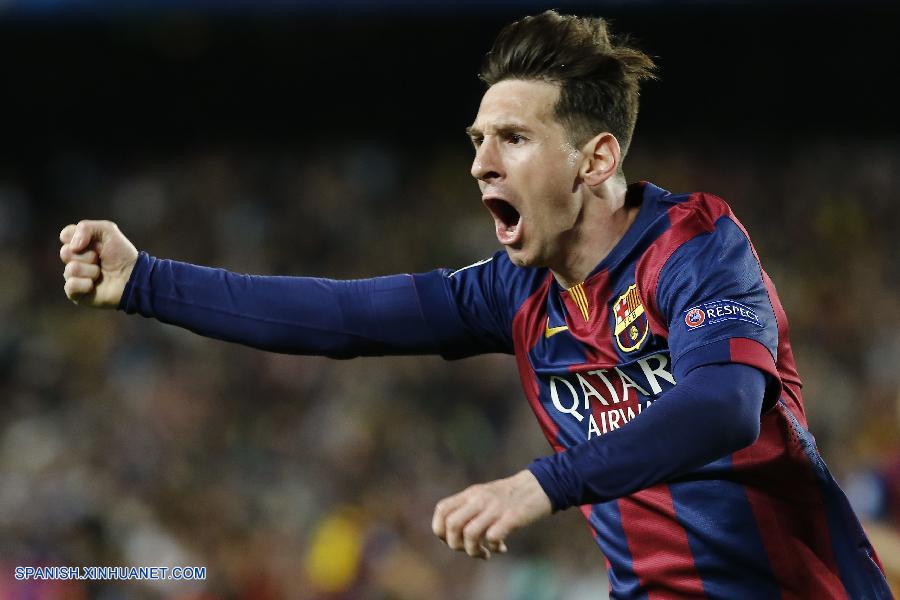 Messi fue el protagonista con sus dos goles en partido de ida de semifinales de Champions League disputado hoy al derrotar el Barcelona a Bayern Múnich por 3-0, un resultado que le pone a los azulgranas en pie y medio en la final de Berlín.