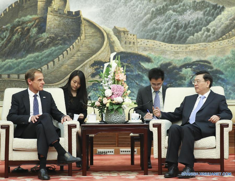 CHINA-BEIJING-ZHANG DEJIANG-BOSCH-MEETING (CN)