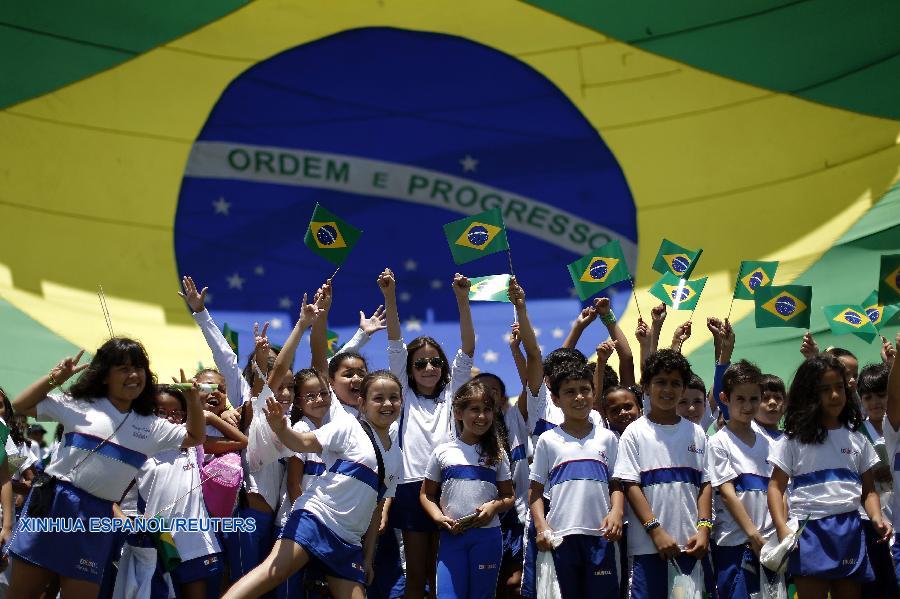 Brasil, país de alegría y entusiasmo