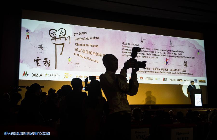 El 5º Festival de Cine Chino en Francia (FCCF) fue inaugurado esta noche en París y tanto el actor francés Danny Boon como la actriz china Xu Jinglei asistieron como invitados de honor.
