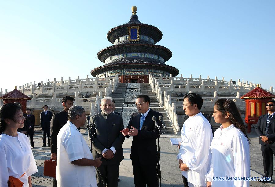 CHINA-BEIJING-LI KEQIANG-MODI-TAICHI AND YOGA SHOW(CN)