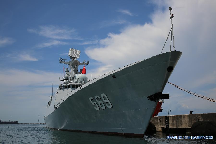 （国际）（3）中国海军玉林舰参加亚洲国际海事防务展