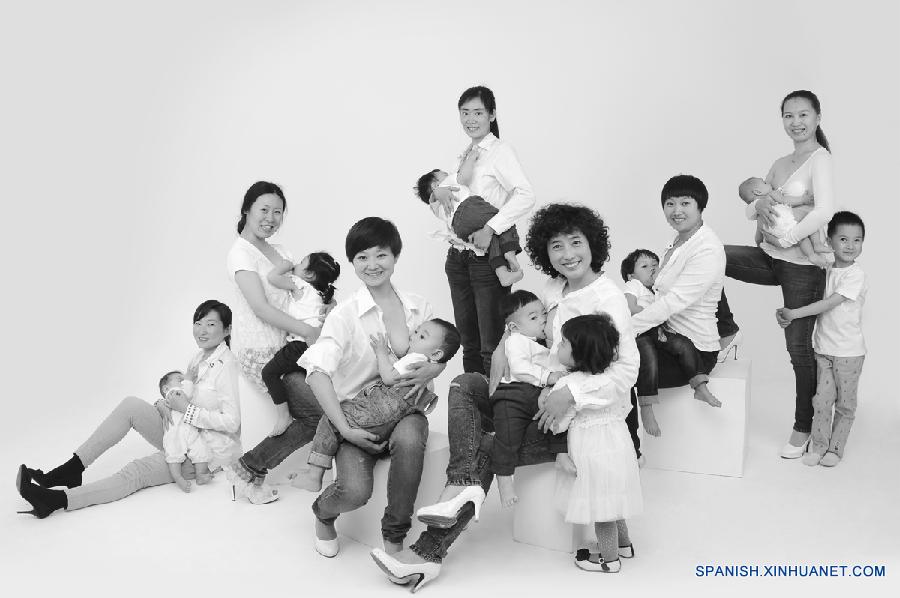 CHINA-BREASTFEEDING DAY-ART PHOTOS (CN)