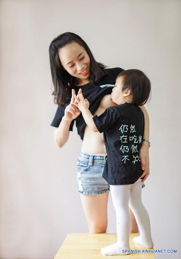 CHINA-BREASTFEEDING DAY-ART PHOTOS (CN)