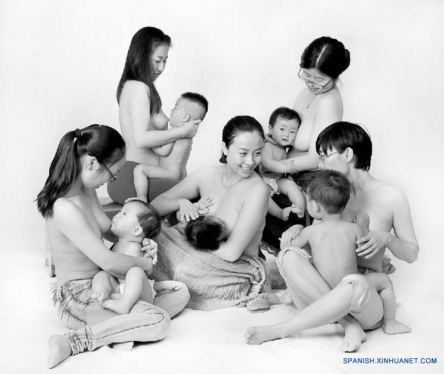 CHINA-BREASTFEEDING DAY-ART PHOTOS (CN)