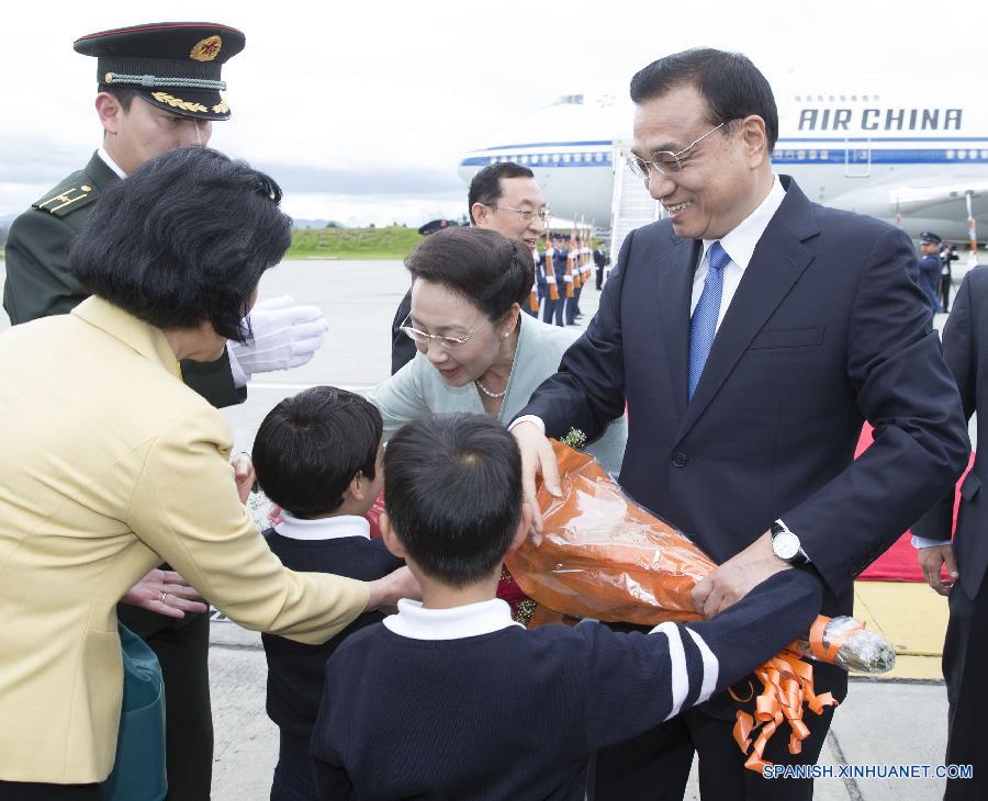 COLOMBIA-BOGOTA-CHINESE PREMIER-ARRIVAL