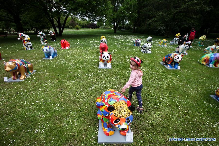 GERMANY-BERLIN-PANDA SCULPTURE