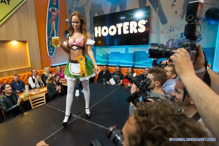 HUNGARY--BUDAPEST-MISS HOOTERS-BEAUTY CONTEST