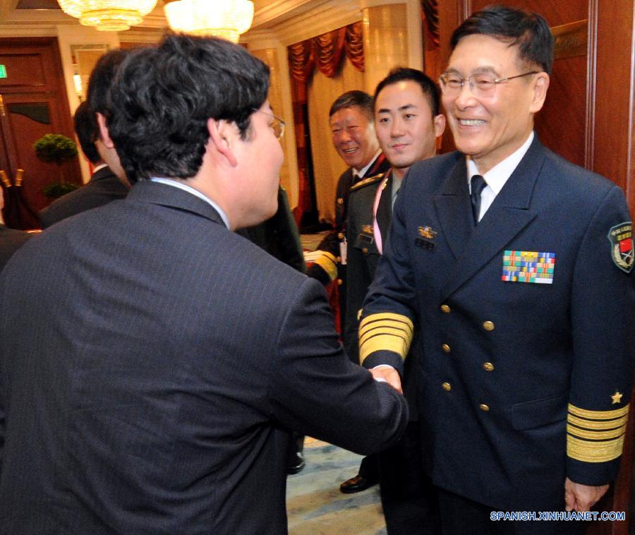 （XHDW）孙建国副总参谋长会见日本防卫审议官德地秀士