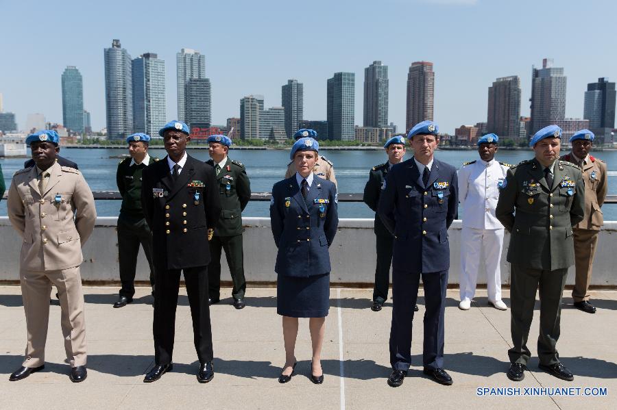 UN-NEW YORK-DAY OF UN PEACEKEEPERS-CEREMONY