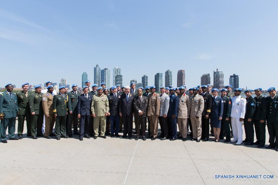 UN-NEW YORK-DAY OF UN PEACEKEEPERS-CEREMONY