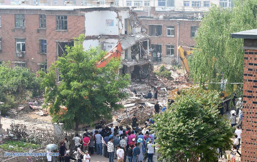 Una explosión se produjo hacia las 6:00 horas de hoy domingo en un edificio de apartamentos de la ciudad de Huludao, en la provincia nororiental china de Liaoning, sin que se haya informado de víctimas hasta el momento.