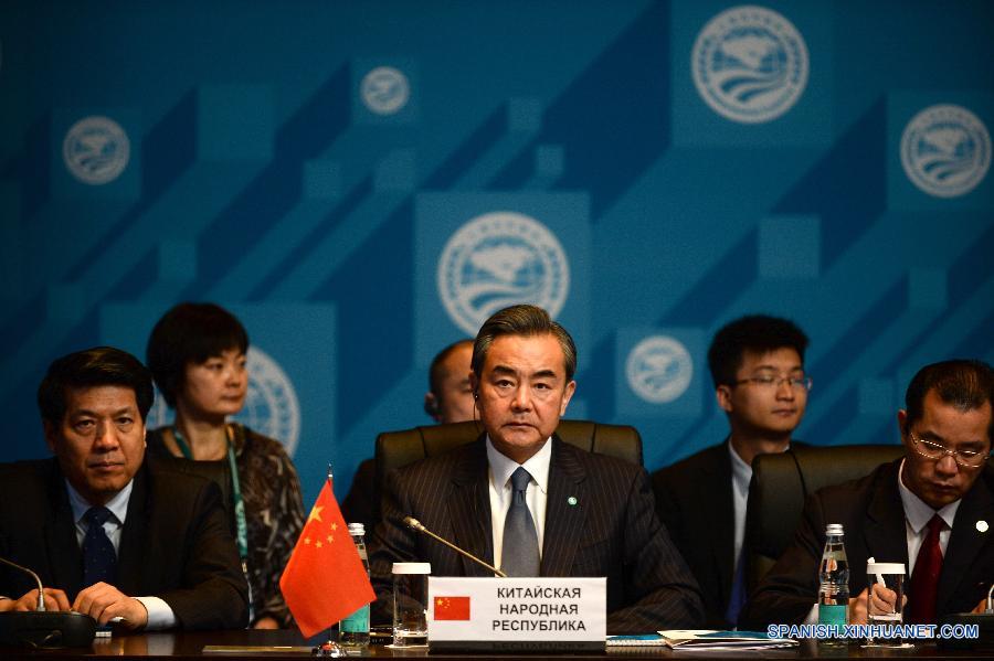 （XHDW）王毅出席上海合作组织地区安全与稳定问题高级别会议