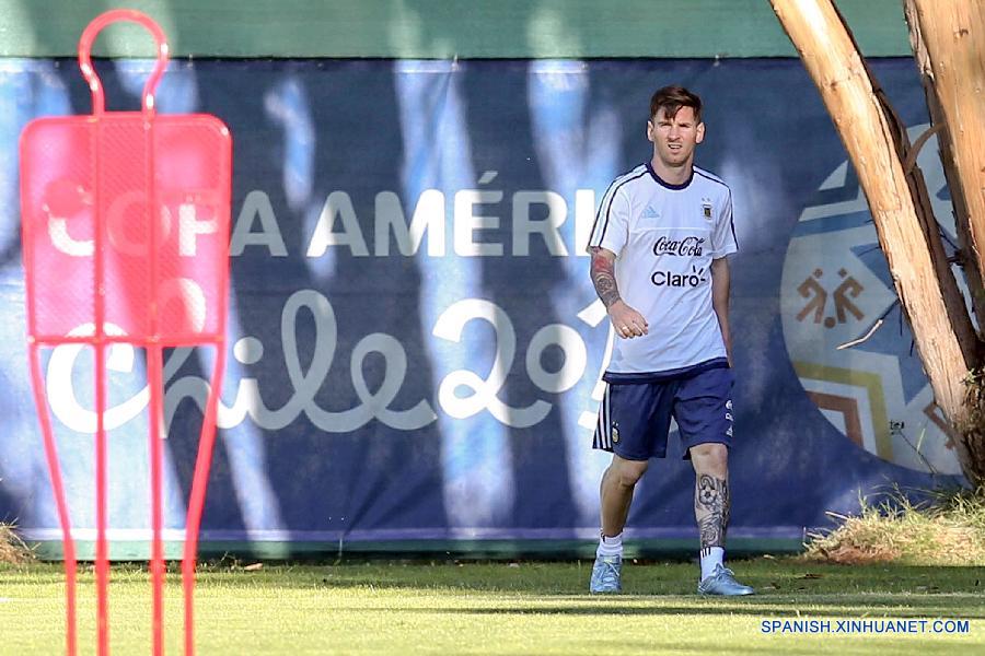 （体育）（3）足球——阿根廷队备战美洲杯