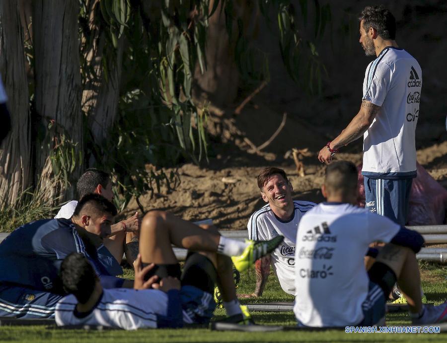 （体育）（5）足球——阿根廷队备战美洲杯