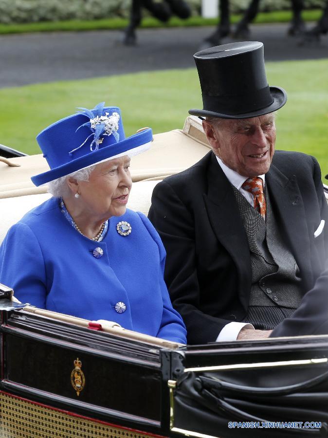 BRITAIN-LONDON-HORSE RACING-ROYAL ASCOT-QUEEN ELIZABETH